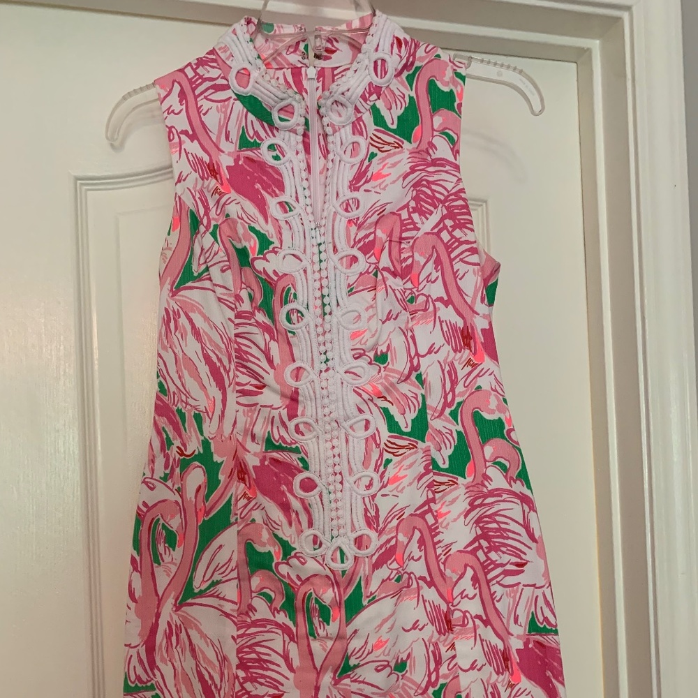 Lilly Pulitzer Flamingo Shift Dress
